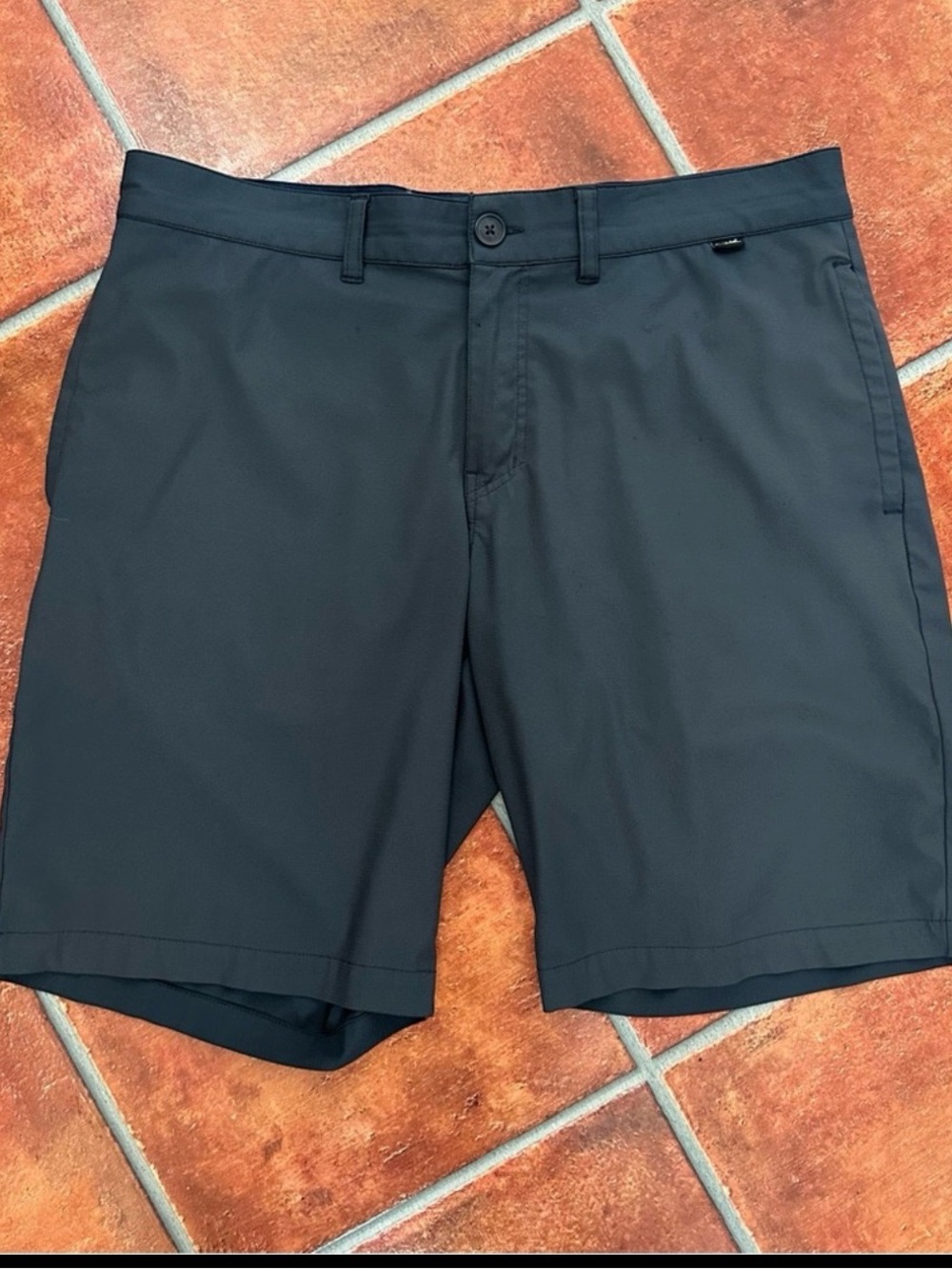 Travis Mathew Black Men’s Flat Front Shorts